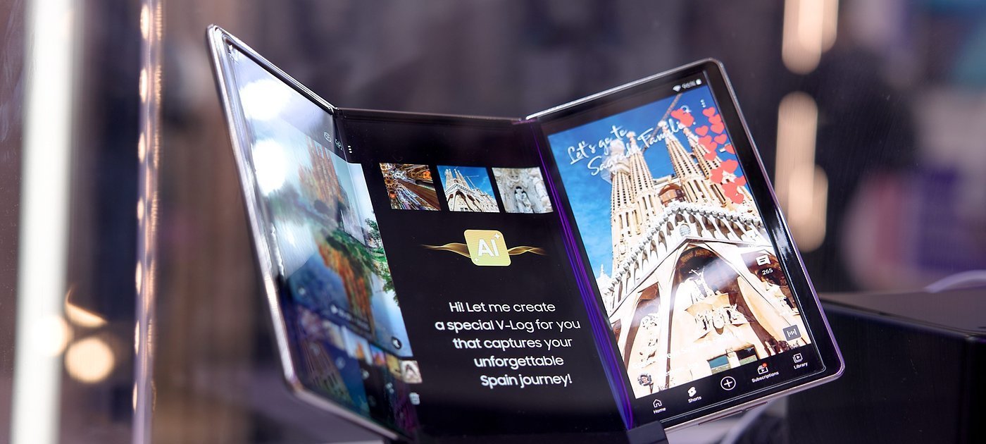 Samsung Galaxy dobrável pode chegar só ao mercado asiático - Imagem do artigo