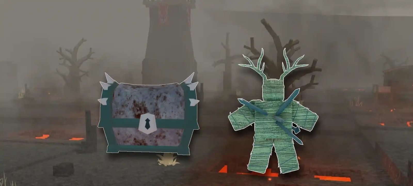 Sacrifice Totem acelera vulcão em 99 Nights in the Forest - Imagem do artigo