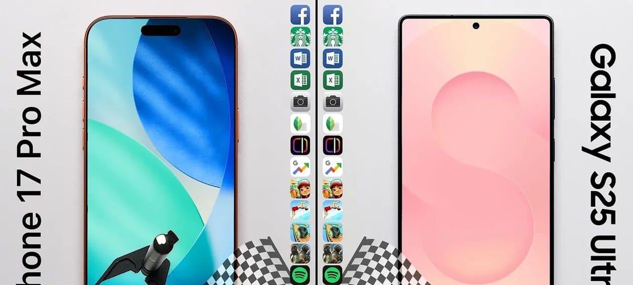 Galaxy S25 Ultra bate iPhone 17 Pro Max em velocidade - Imagem do artigo