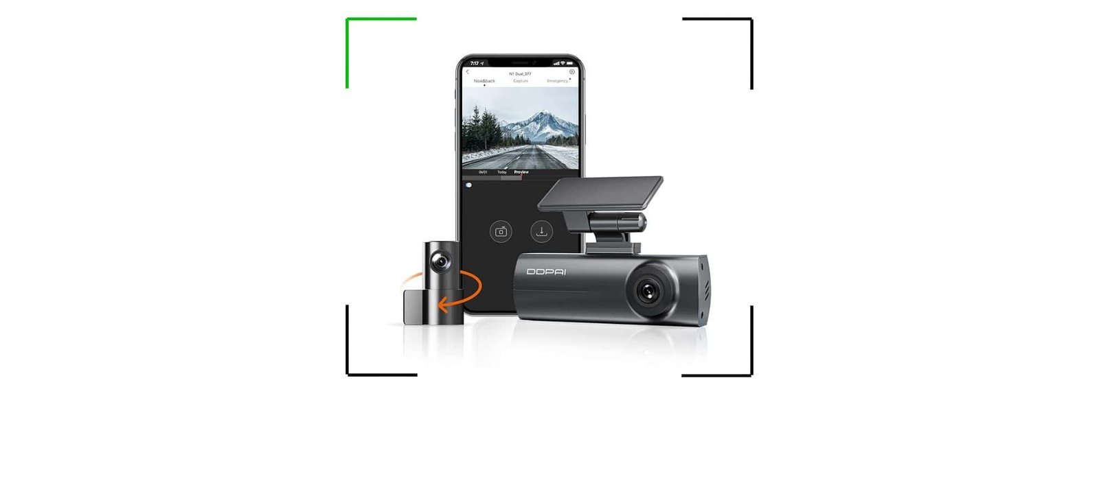 Câmera veicular Wi-Fi DDPAI N1 sai por R$ 599 na Amazon - Imagem do artigo