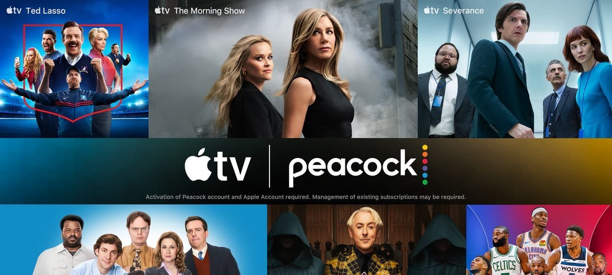 Bundle Apple TV e Peacock chega aos EUA com 37% de desconto - Imagem do artigo