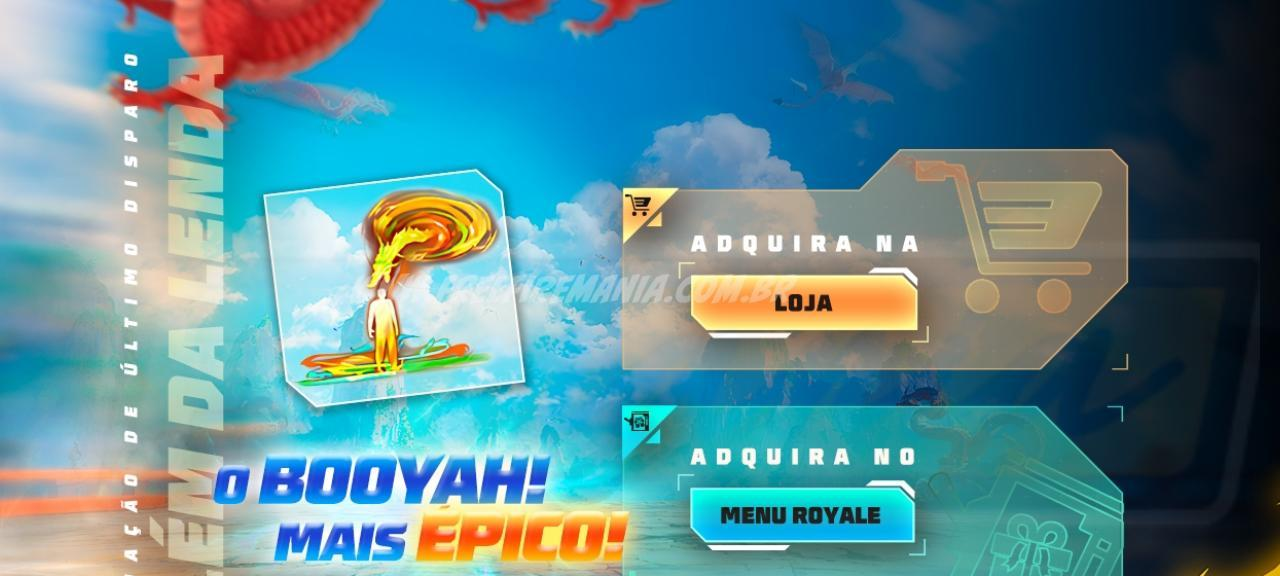 Disparo Final Parafal — Além da Lenda chega ao Escolha Royale do Free Fire: valores, regras e passo a passo completo - Imagem do artigo