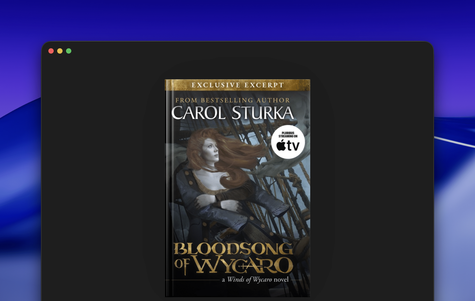 Apple libera capítulo gratuito de “Bloodsong of Wycaro”, livro fictício da série Pluribus, no Apple Books - Imagem do artigo