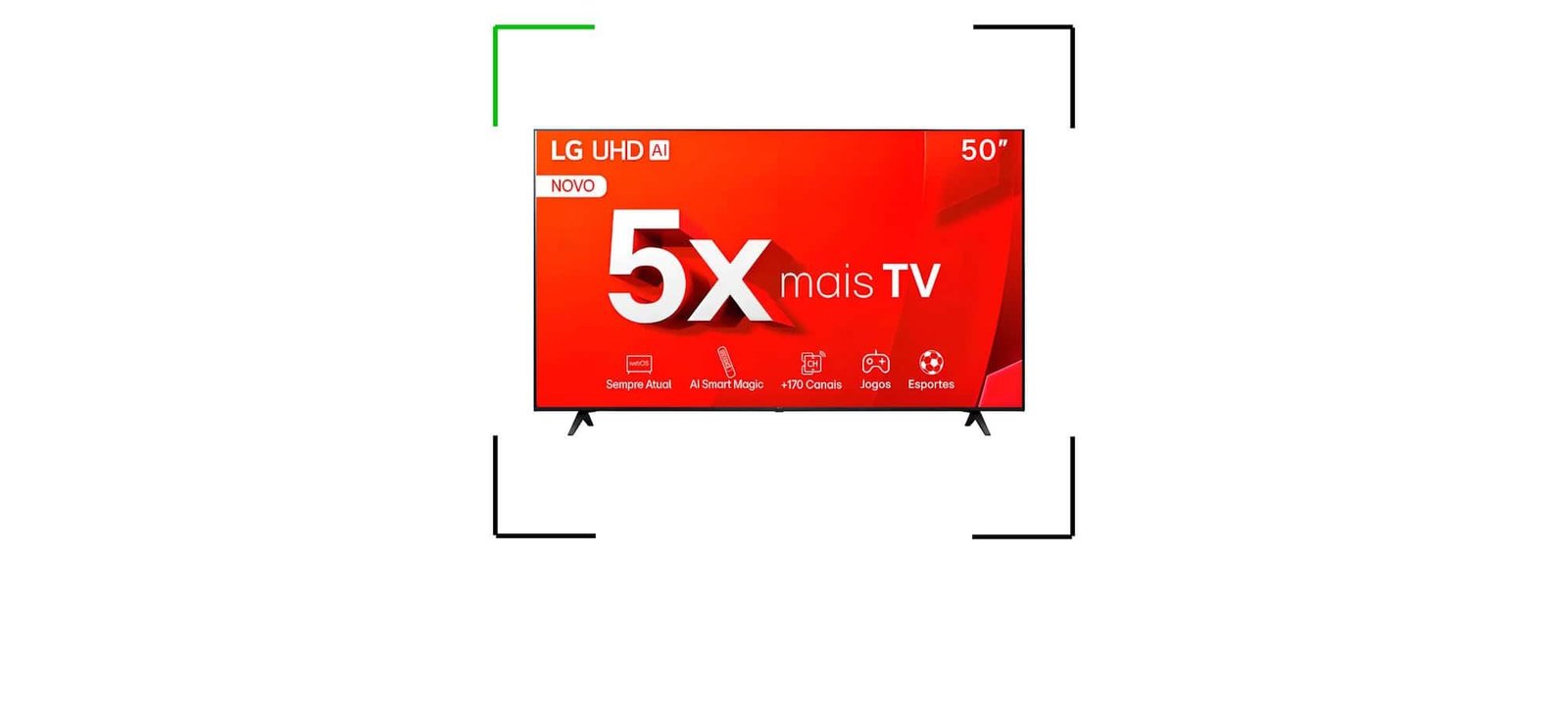 Smart TV LG 50” 4K ThinQ AI surge em oferta de Black Friday por R$ 1.767 - Imagem do artigo