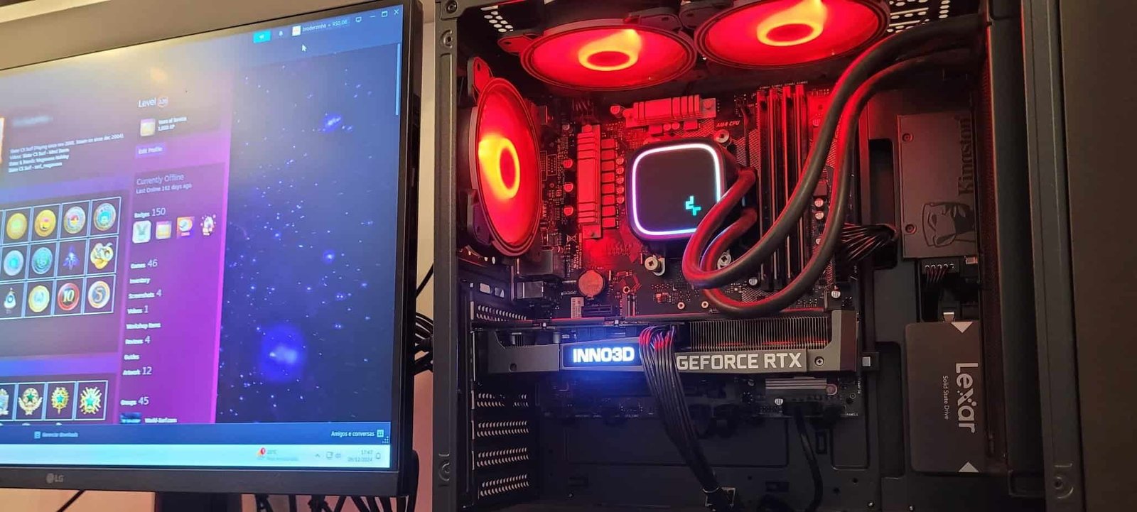 Entenda o que é um PC gamer e por que ele supera o computador convencional em desempenho gráfico - Imagem do artigo