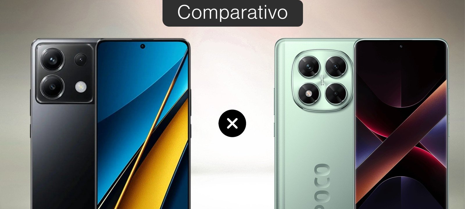 Poco X6 e Poco X7: comparação detalhada revela diferenças de design, câmera, desempenho e preço - Imagem do artigo