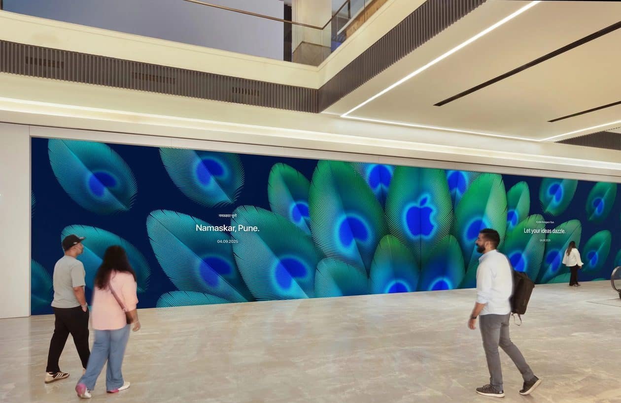 Apple inaugura quinta loja física na Índia em 11 de dezembro, no DLF Mall of India, em Noida - Imagem do artigo