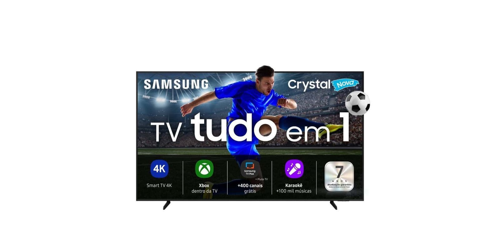 Samsung reúne TV, jogos, karaokê e canais gratuitos na Smart TV Tudo em 1 - Imagem do artigo