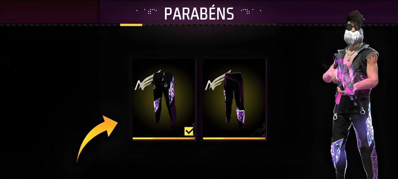 Garena oferece Calça Angelical Roxa de graça no Rushadão FF, torneio exclusivo para estudantes - Imagem do artigo