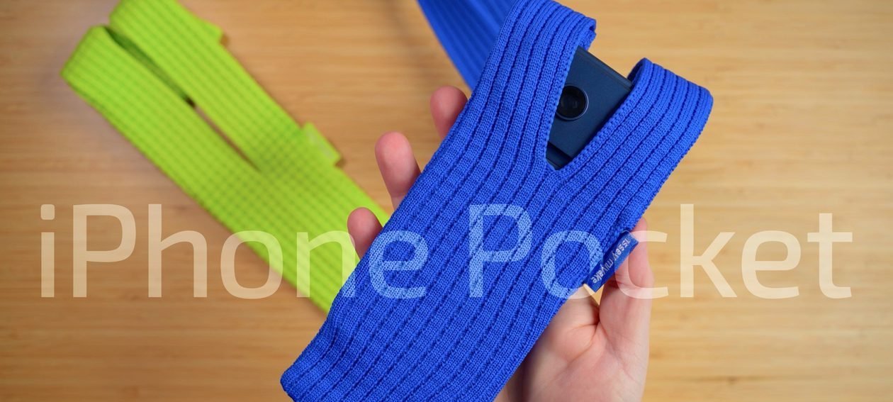 Apple e ISSEY MIYAKE apresentam iPhone Pocket, bolso em tecido 3D para transportar o iPhone - Imagem do artigo