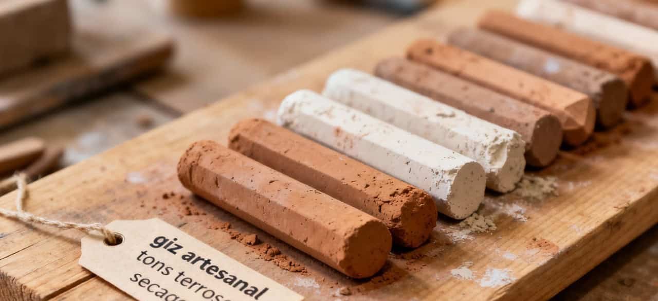 Como produzir giz artesanal com terra: passo, ciência e usos em mais de 1000 palavras - Imagem do artigo