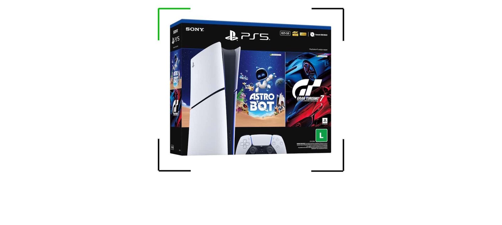 Oferta de Natal traz PlayStation 5 Slim Digital com Astro Bot e Gran Turismo 7 por menos de R$ 3 mil - Imagem do artigo