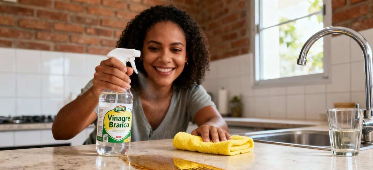 Vinagre como produto de limpeza doméstica: eficácia, usos recomendados e cuidados essenciais - Imagem do artigo