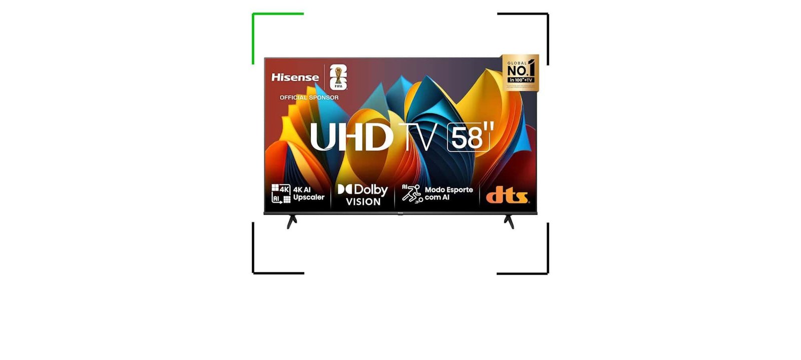 Smart TV Hisense 58A6K: oferta na Amazon destaca painel 4K, HDR10+ e Alexa integrada - Imagem do artigo