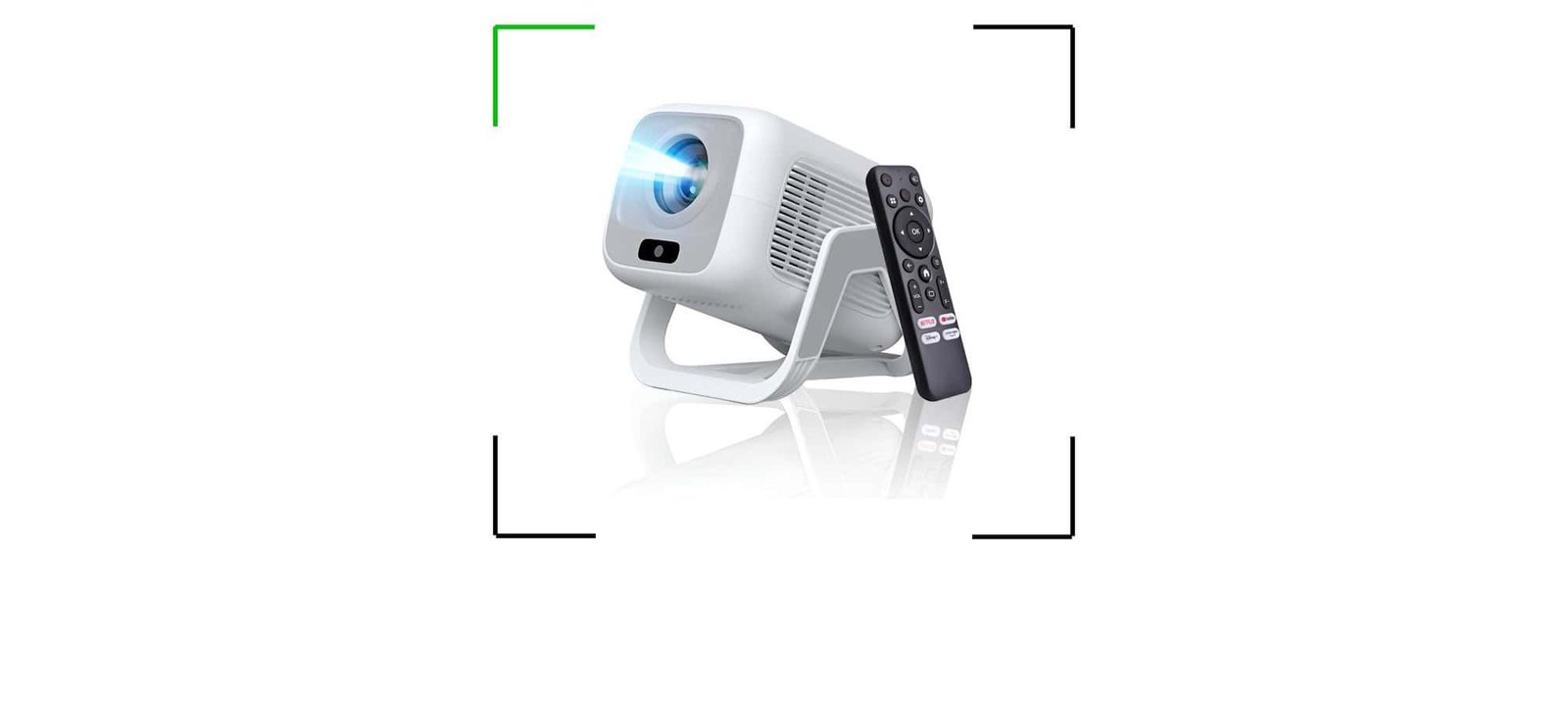 Mini Projetor Bettdow AC1066 entrega 12.000 lúmens, Full HD e suporte a 4K por R$ 520 - Imagem do artigo