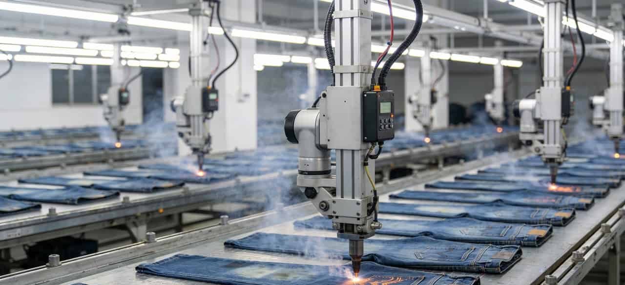 Do índigo ao laser: a engenharia invisível que transforma algodão em jeans - Imagem do artigo