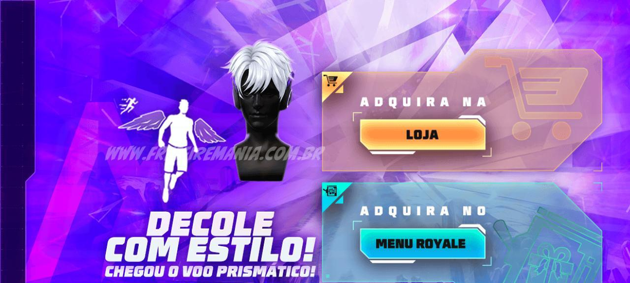 Evento Token Royale traz Emote Voo Prismático e Fones Angelicais ao Free Fire a partir de 27 de dezembro - Imagem do artigo