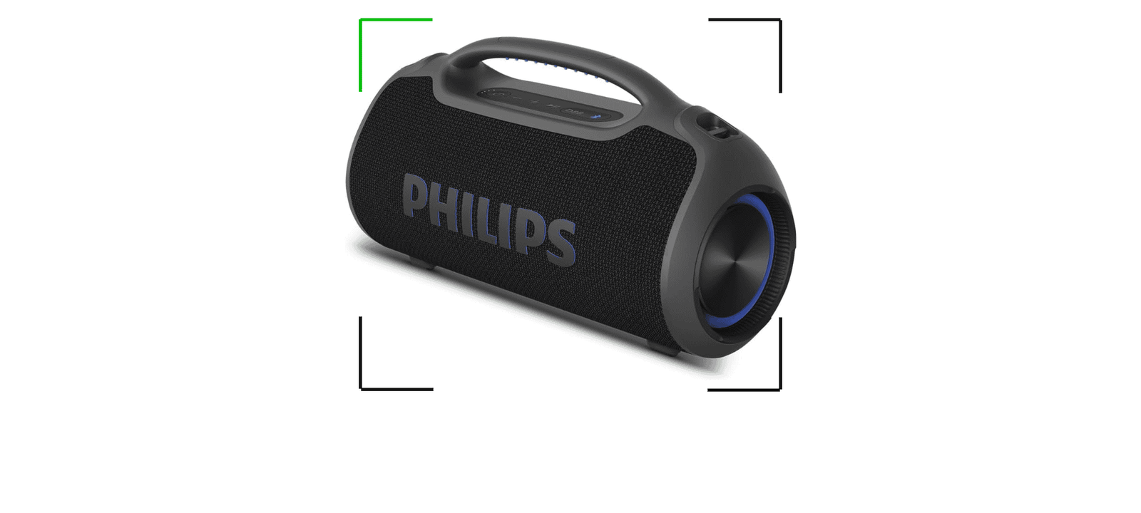 Caixa de som portátil Philips Boombeat entrega 200 W, 15 h de bateria e preço inferior a R$ 1 000 - Imagem do artigo
