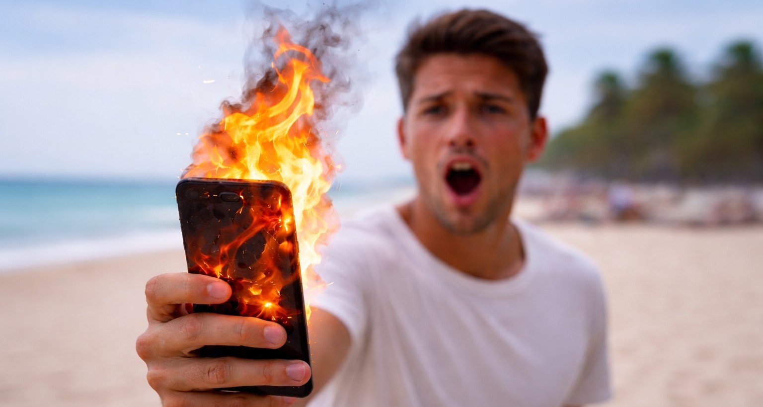 Como proteger o smartphone durante ondas de calor superiores a 40 °C - Imagem do artigo