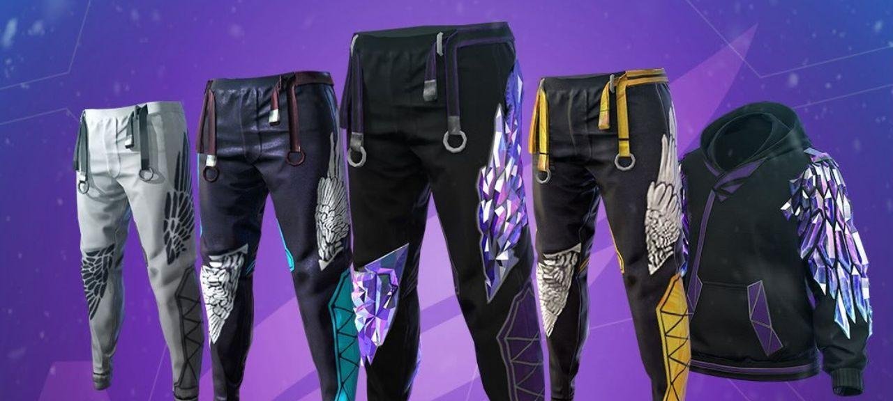 Calça Angelical retorna ao Free Fire em 2026 com quatro cores no mesmo evento - Imagem do artigo