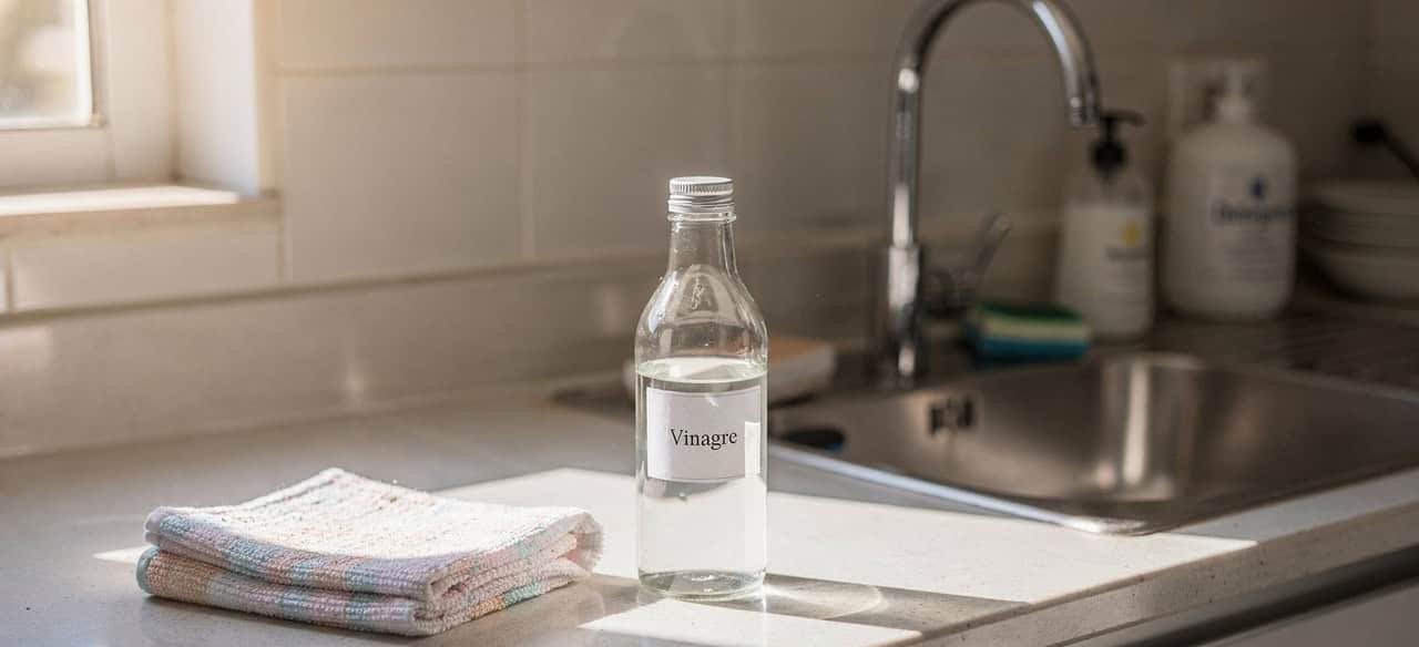 Estudo confirma ação antimicrobiana do vinagre e detalha motivos de sua eficácia na limpeza doméstica - Imagem do artigo