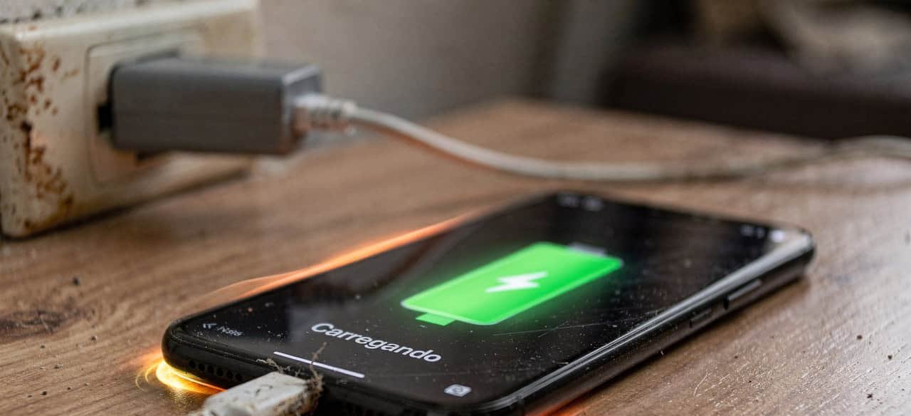 Carregadores pirata: como a energia instável encurta radicalmente a vida útil da bateria do celular - Imagem do artigo