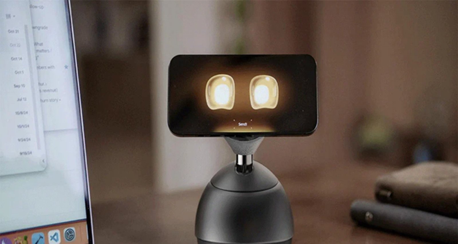 LOONA DeskMate estreia na CES 2026 e transforma o iPhone em assistente robótico de mesa - Imagem do artigo