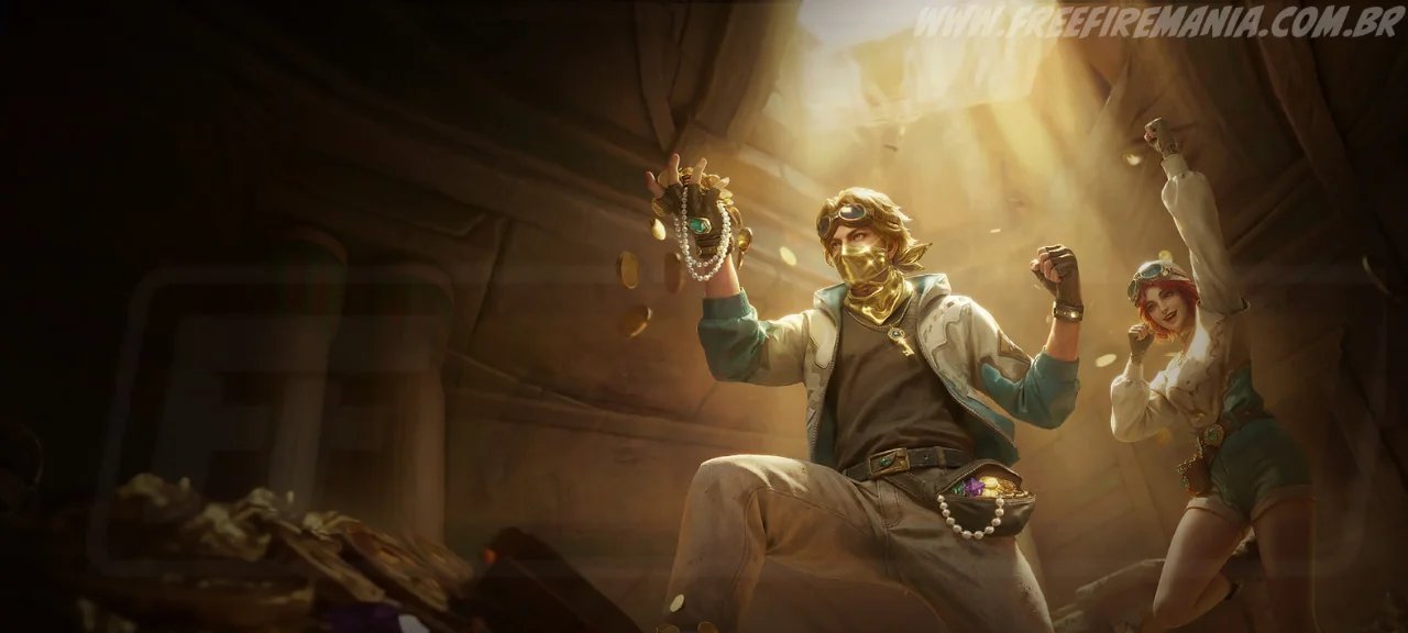 Passe Booyah Jornada Dourada chega ao Free Fire em março de 2026 com recompensas exclusivas - Imagem do artigo