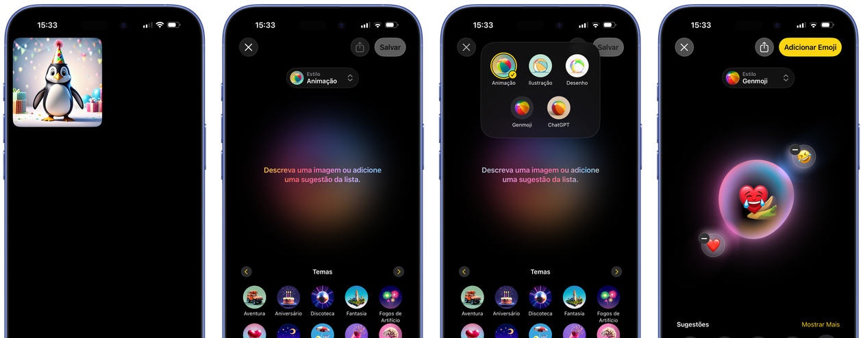 App Image Playground passa a permitir criação de Genmojis no iPhone, iPad e Mac - Imagem do artigo
