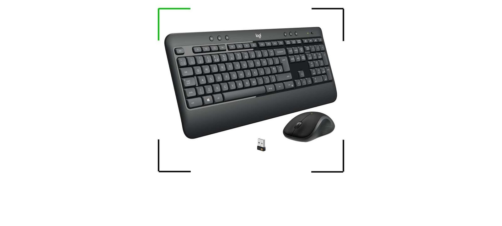 Combo Logitech MK540: teclado e mouse sem fio em oferta na Amazon com um único receptor USB - Imagem do artigo