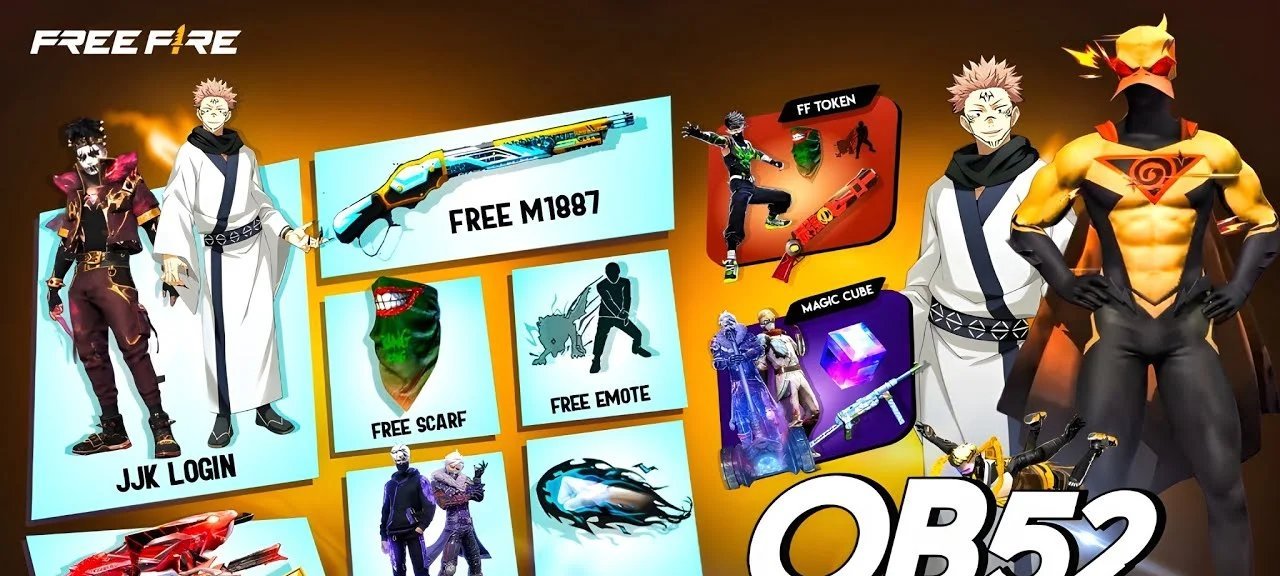 Ultra Airdrop transforma os momentos finais das partidas em Free Fire na atualização OB52 - Imagem do artigo