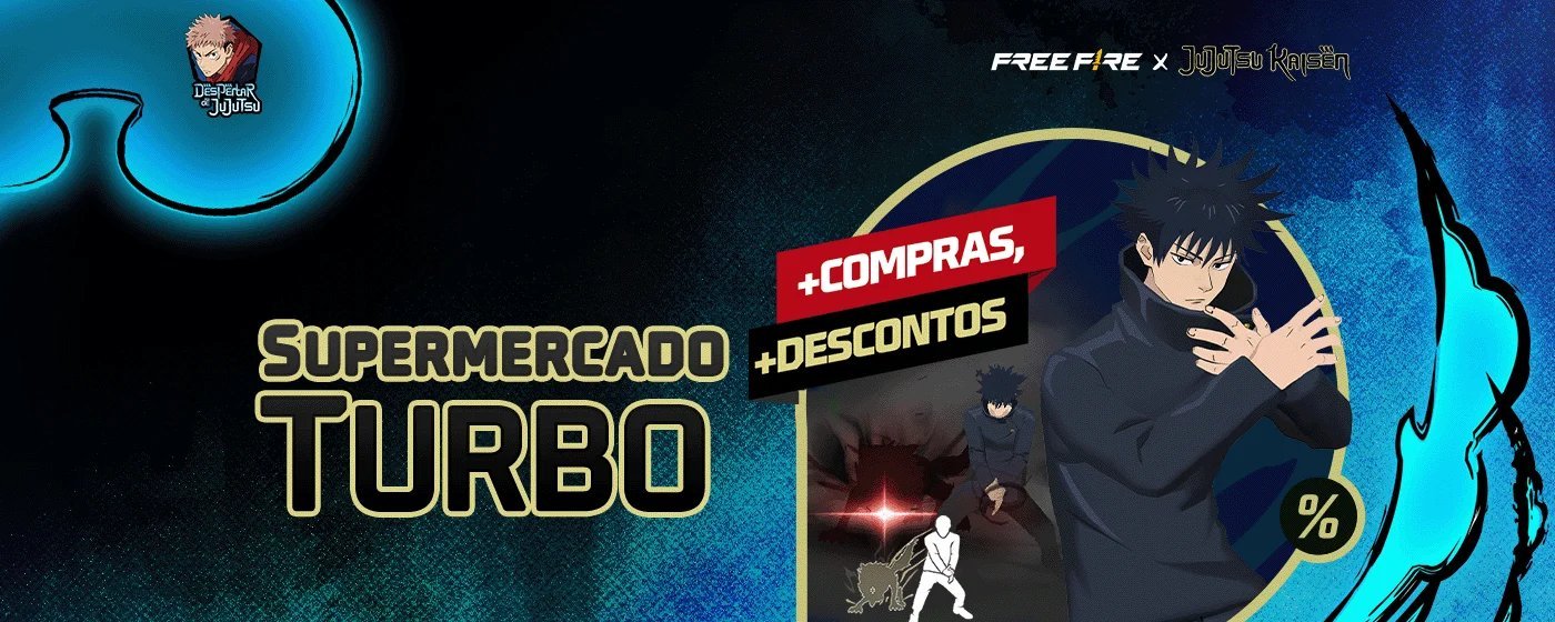 Supermercado Turbo do Free Fire estreia em 17 de janeiro com descontos progressivos, cupons e reembolso de diamantes - Imagem do artigo
