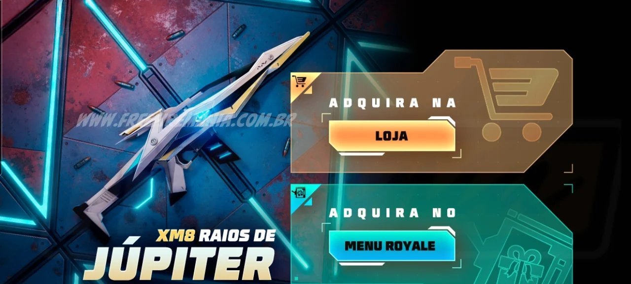 Evento Escolha Royale traz XM8 – Raios de Jupiter e garante prêmios em até oito giros - Imagem do artigo