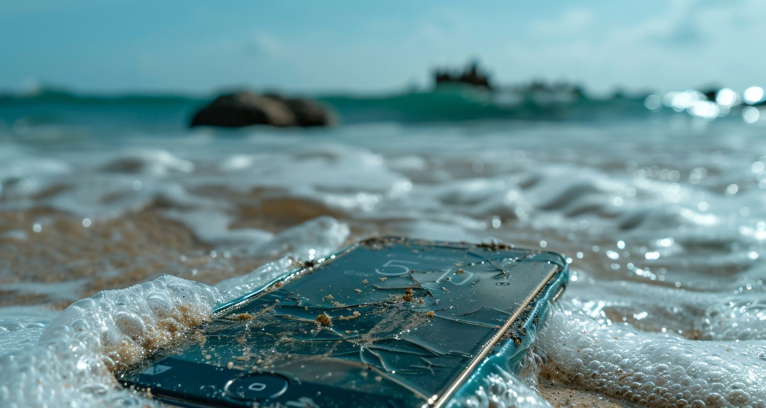 Celular caiu no mar: veja riscos, ações imediatas e quando buscar assistência especializada - Imagem do artigo