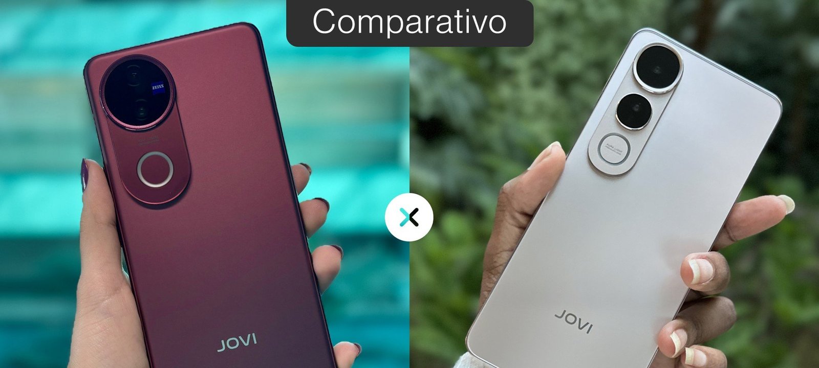 JOVI V50 e V50 Lite: análise completa compara design, tela, câmeras, desempenho, bateria e preço - Imagem do artigo