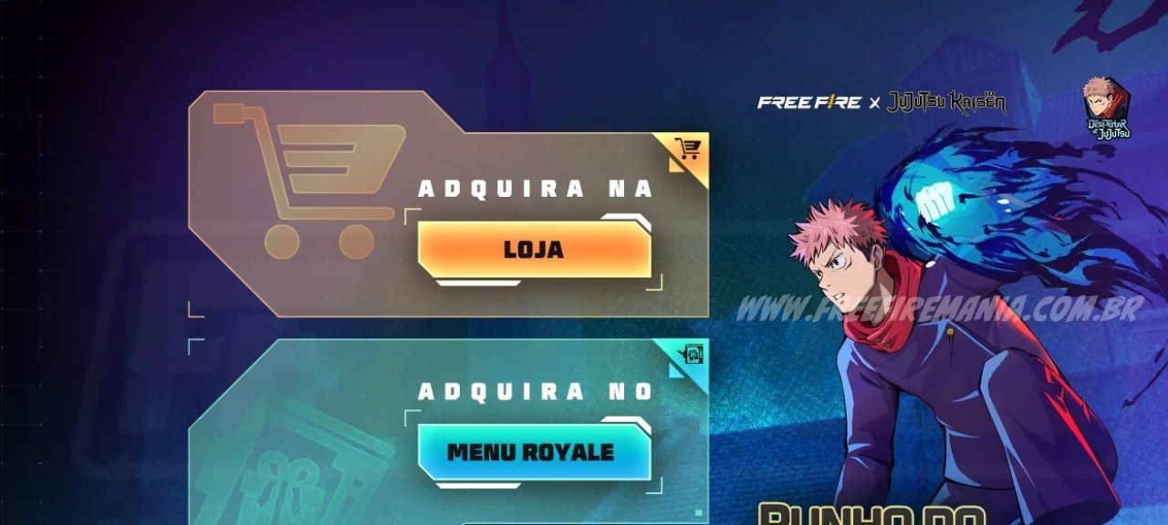 Free Fire: Punho – Divergente será a recompensa central do Torre de Tokens a partir de 23 de janeiro de 2026 - Imagem do artigo