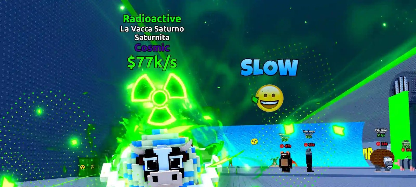 Escape Tsunami for Brainrots: guia para obter Lucky Block e moedas radioativas - Imagem do artigo