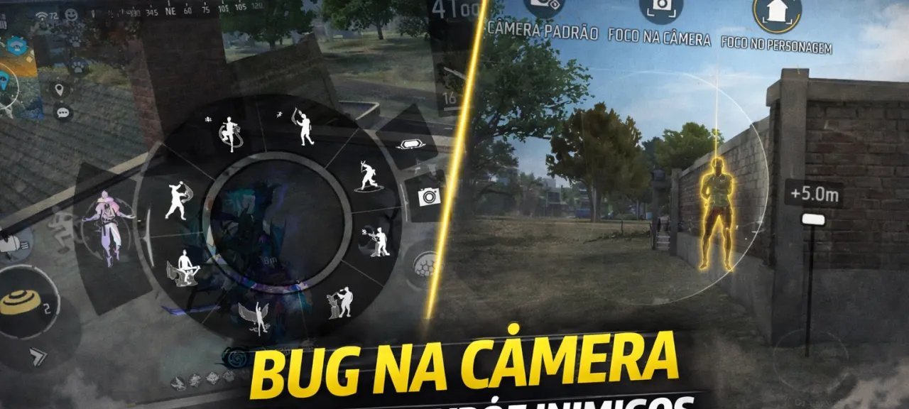 Bug de câmera no Free Fire revela posições inimigas e ameaça equilíbrio competitivo - Imagem do artigo
