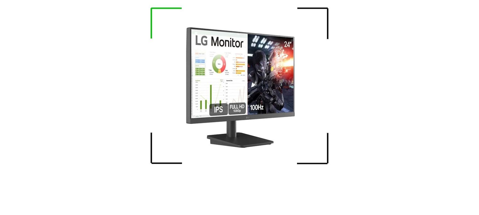 Monitor LG 24MS500-B de 24″ recebe desconto para pagamento via Pix no Mercado Livre - Imagem do artigo