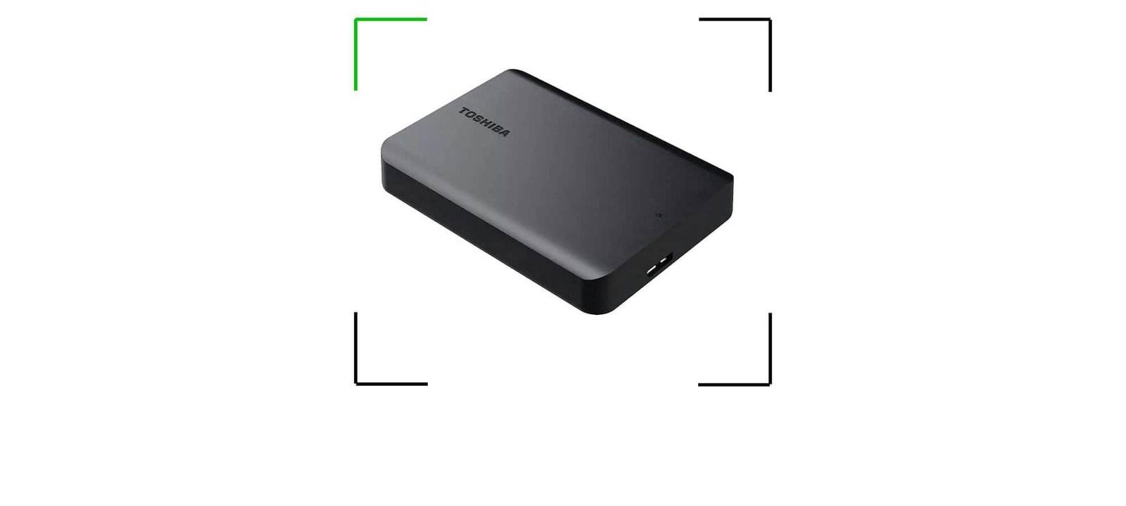 Oferta destaca HD externo Toshiba Canvio Basics de 4 TB com interface USB 3.0 e sensor de choque - Imagem do artigo