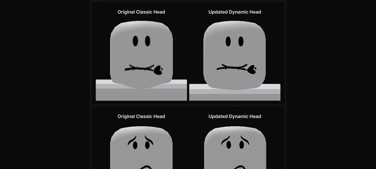 Roblox confirma retirada dos Classic Faces do Marketplace e migração total para Dynamic Heads até 2026 - Imagem do artigo