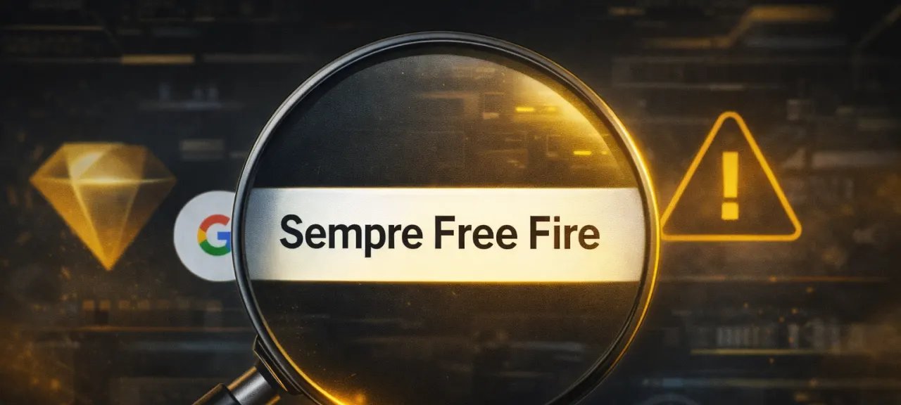 Buscas por “Sempre Free Fire” expõem jogadores a páginas enganosas sem vínculo oficial - Imagem do artigo