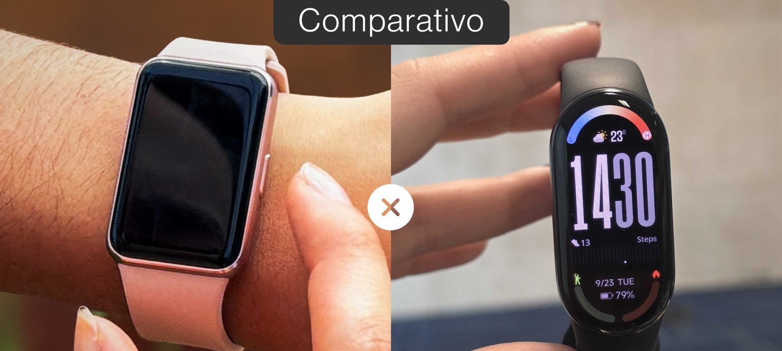 Smartbands Galaxy Fit 3 e Xiaomi Smart Band 9: análise completa de ficha técnica, tela, bateria e recursos - Imagem do artigo