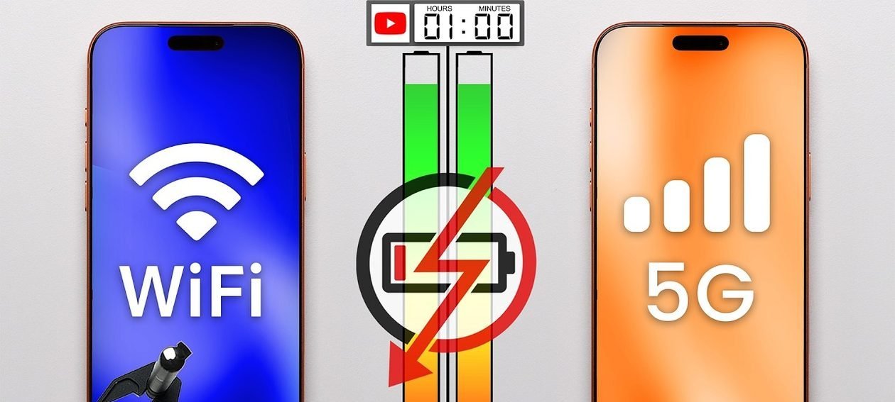Teste detalha impacto do Wi-Fi e do 5G na autonomia do iPhone 17 Pro Max - Imagem do artigo