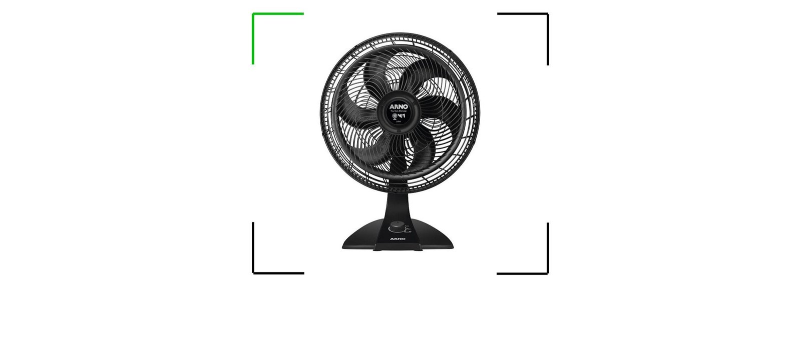 Ventilador Arno Turbo Force VF42 reúne 126 W de potência, seis pás e instalação dupla em promoção online - Imagem do artigo
