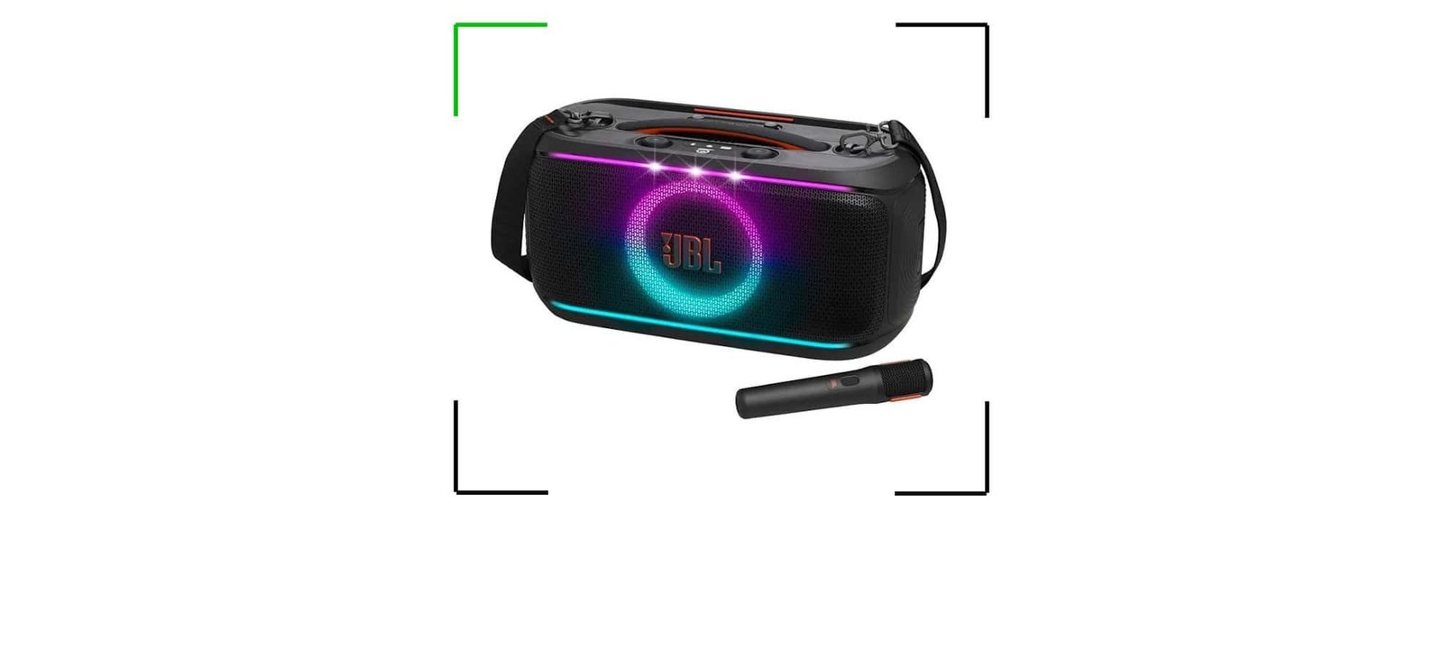 Caixa de som JBL PartyBox On-The-Go 2 alia 100 W RMS, microfone sem fio e LED pulsante para animar festas - Imagem do artigo