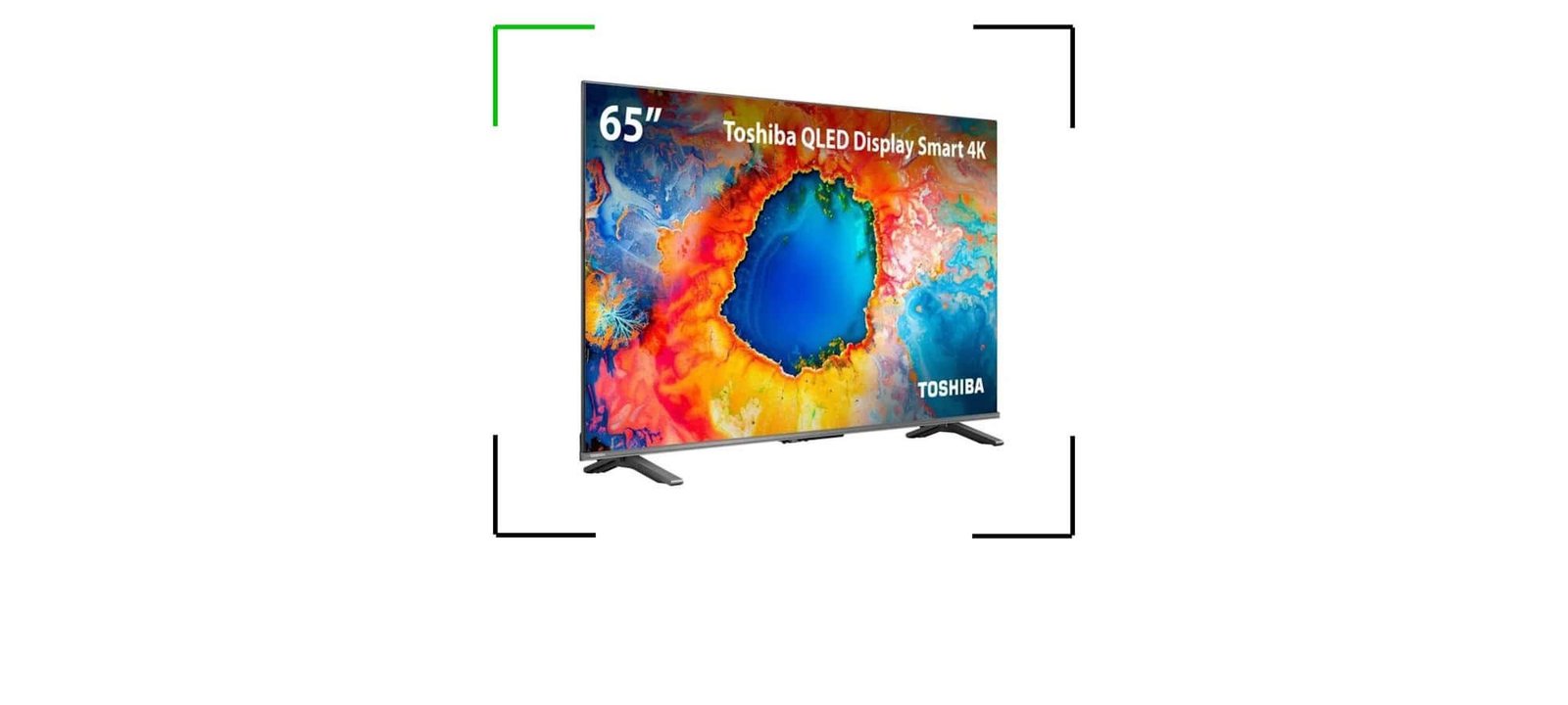 Smart TV Toshiba 65C450NS QLED de 65″ entra em promoção com 4K, Google TV e Dolby Vision - Imagem do artigo
