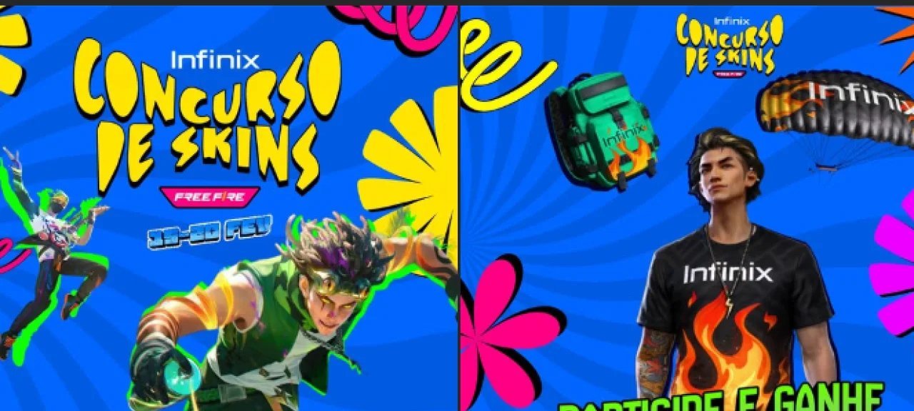 Infinix promove concurso de skins de Carnaval no Free Fire com prêmios exclusivos até 20 de fevereiro - Imagem do artigo