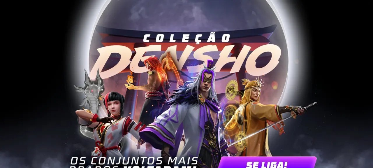Token Royale do Free Fire retorna em 21 de fevereiro de 2026 com Coleção Densho como recompensa principal - Imagem do artigo