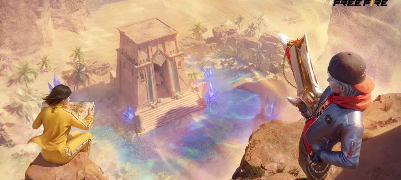 Evento Tesouro Perdido muda mapa Bermuda e libera recompensas grátis no Free Fire até 6 de março - Imagem do artigo